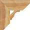 Ekena Millwork Balboa Slat Rough Sawn Bracket, Western Red Cedar, 6"W x 18"D x 18"H BKT06X18X18BOA06RWR - alternate 3